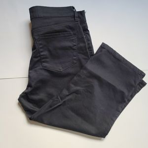 NYDJ Black crop capri pants